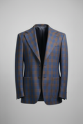 Giacca a Quadri Monopetto
