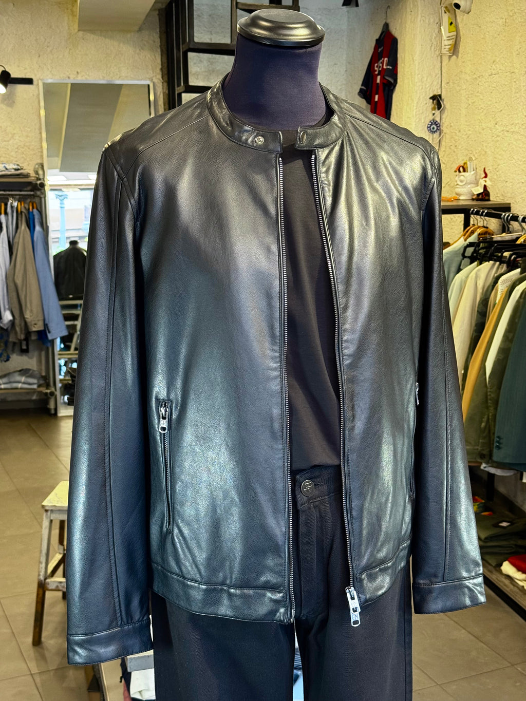 Jacket in Ecopelle