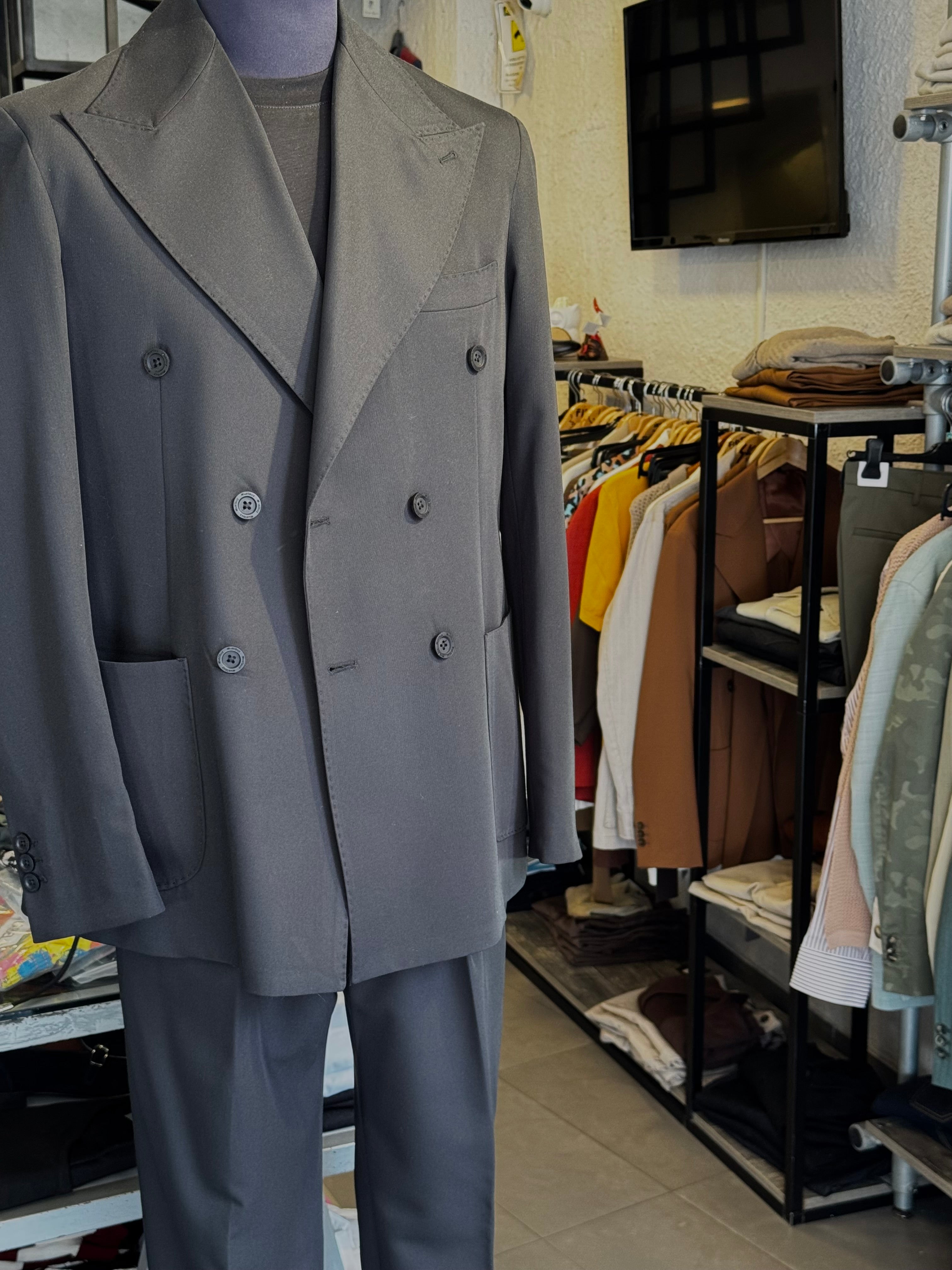 Abito Doppiopetto Nero