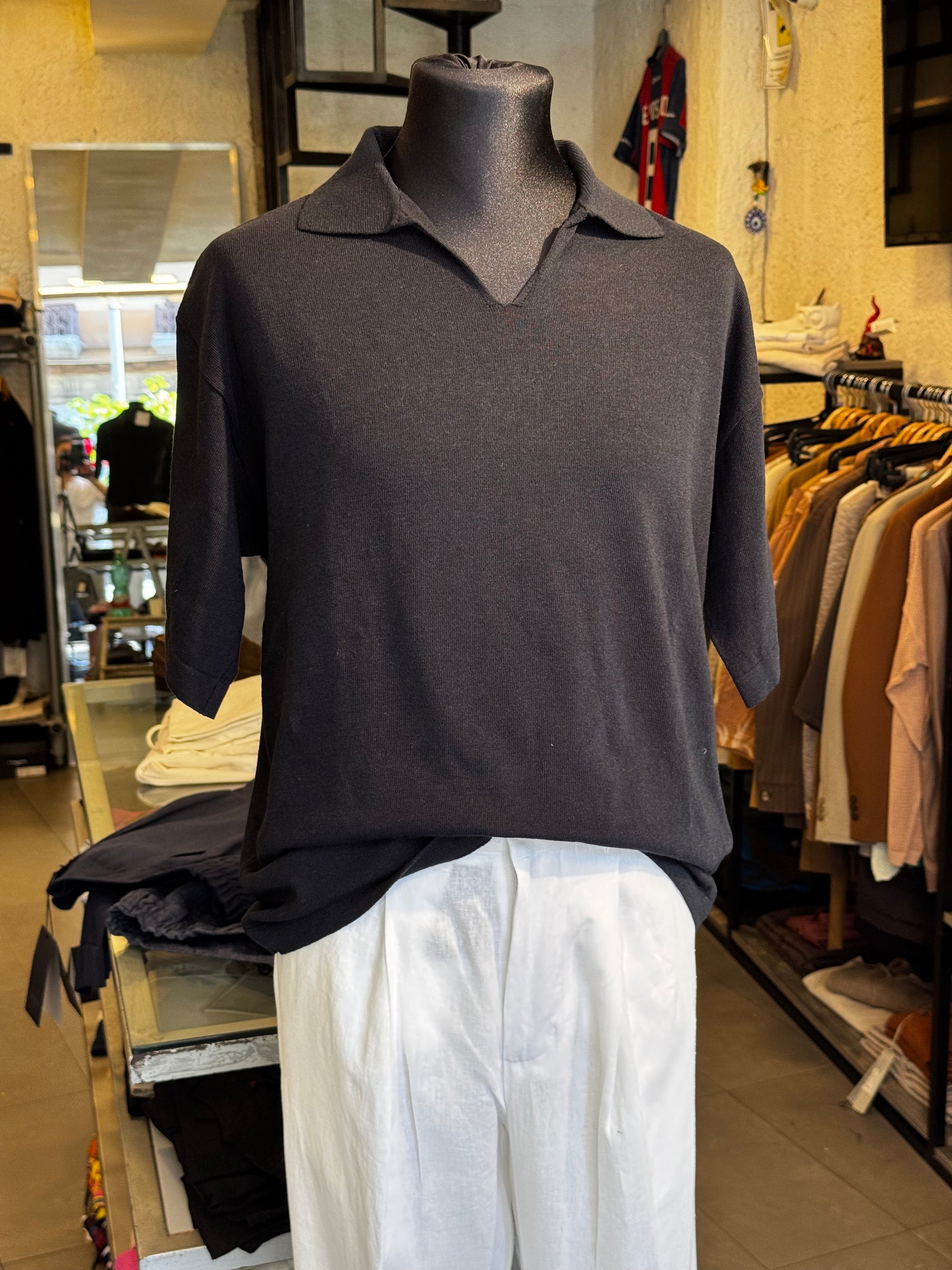 Polo Misto Lino