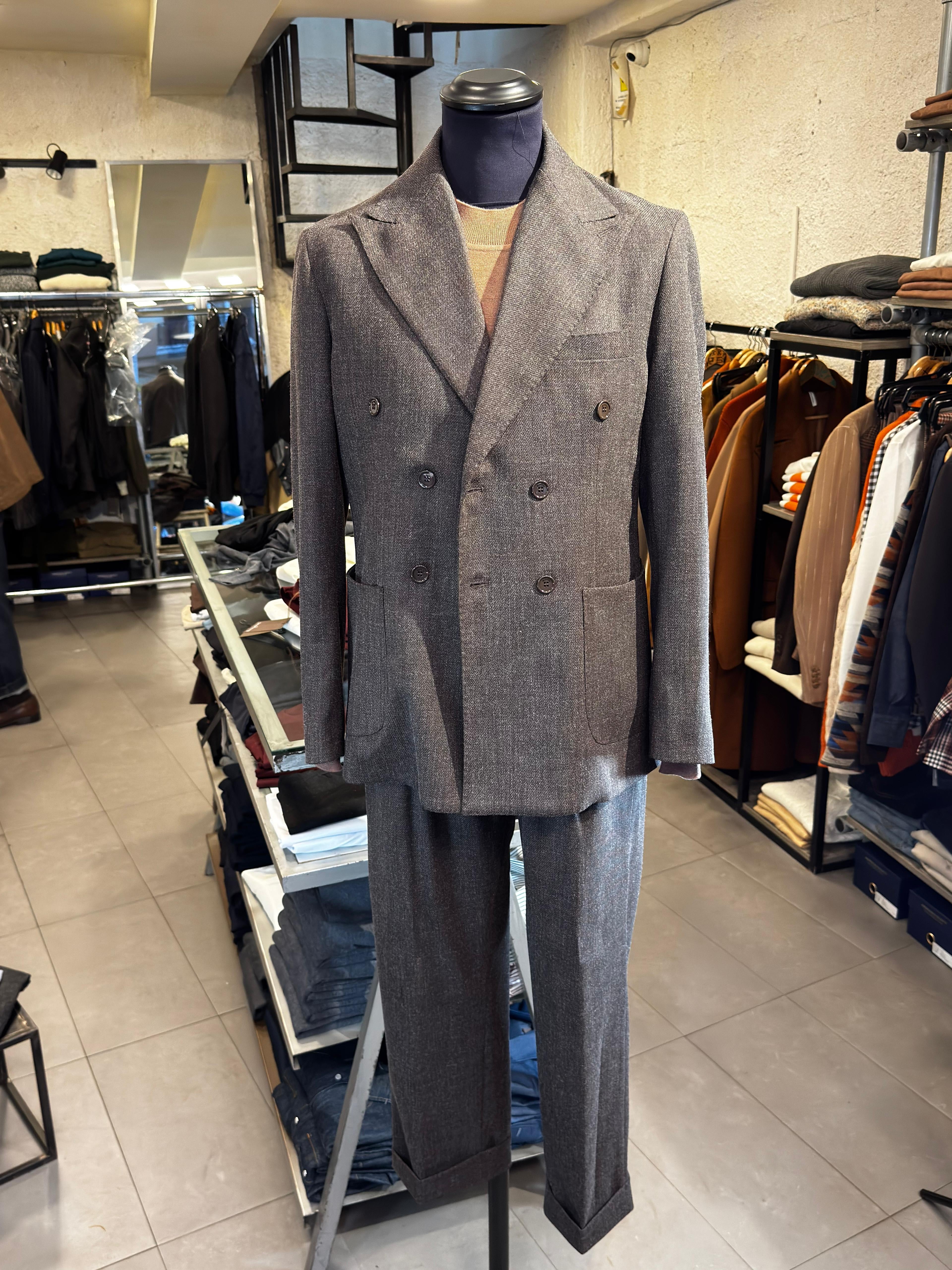 Abito Doppiopetto testa di moro