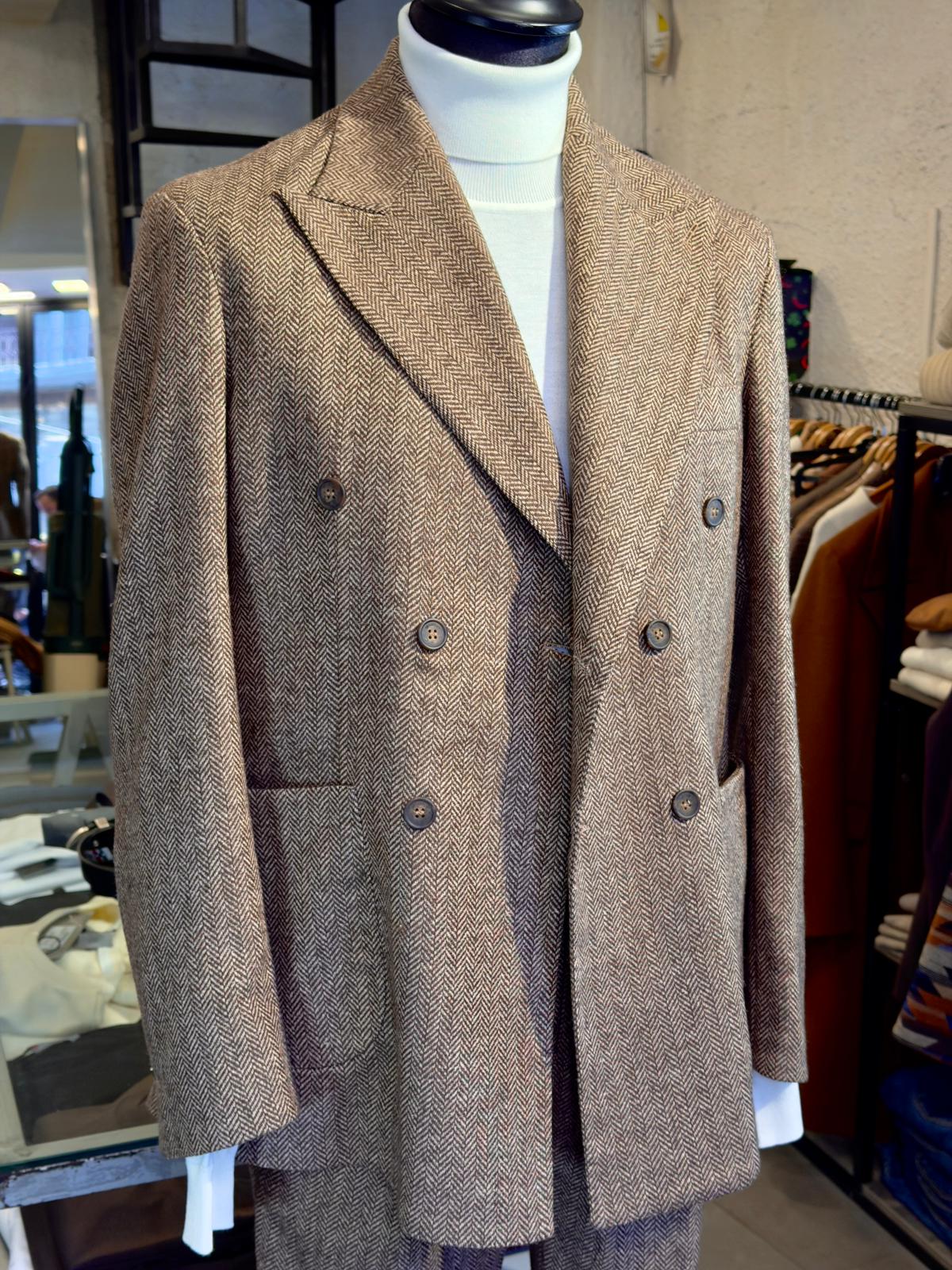 giacca Spigato in Lana