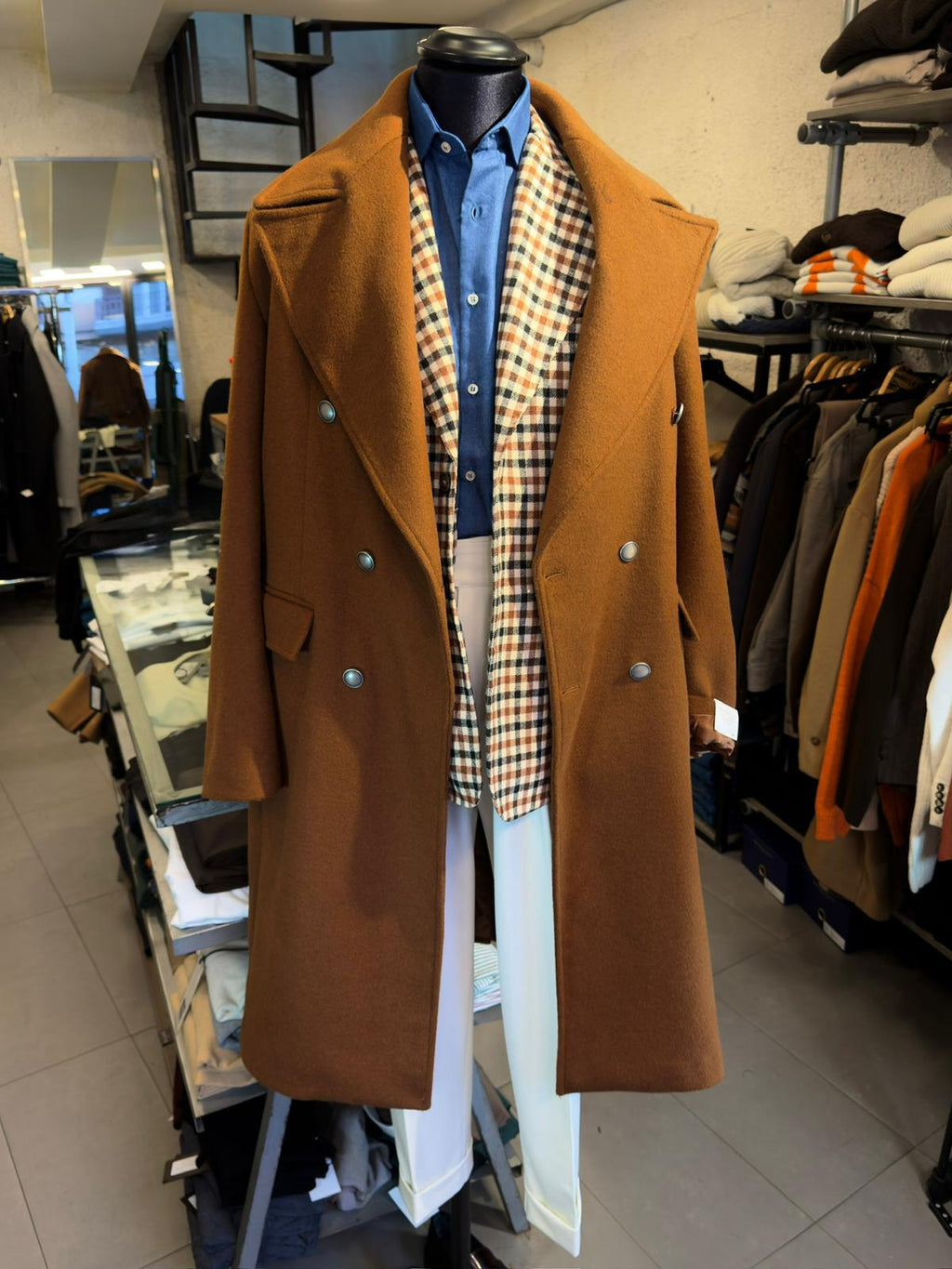 Cappotto Doppiopetto Luxury