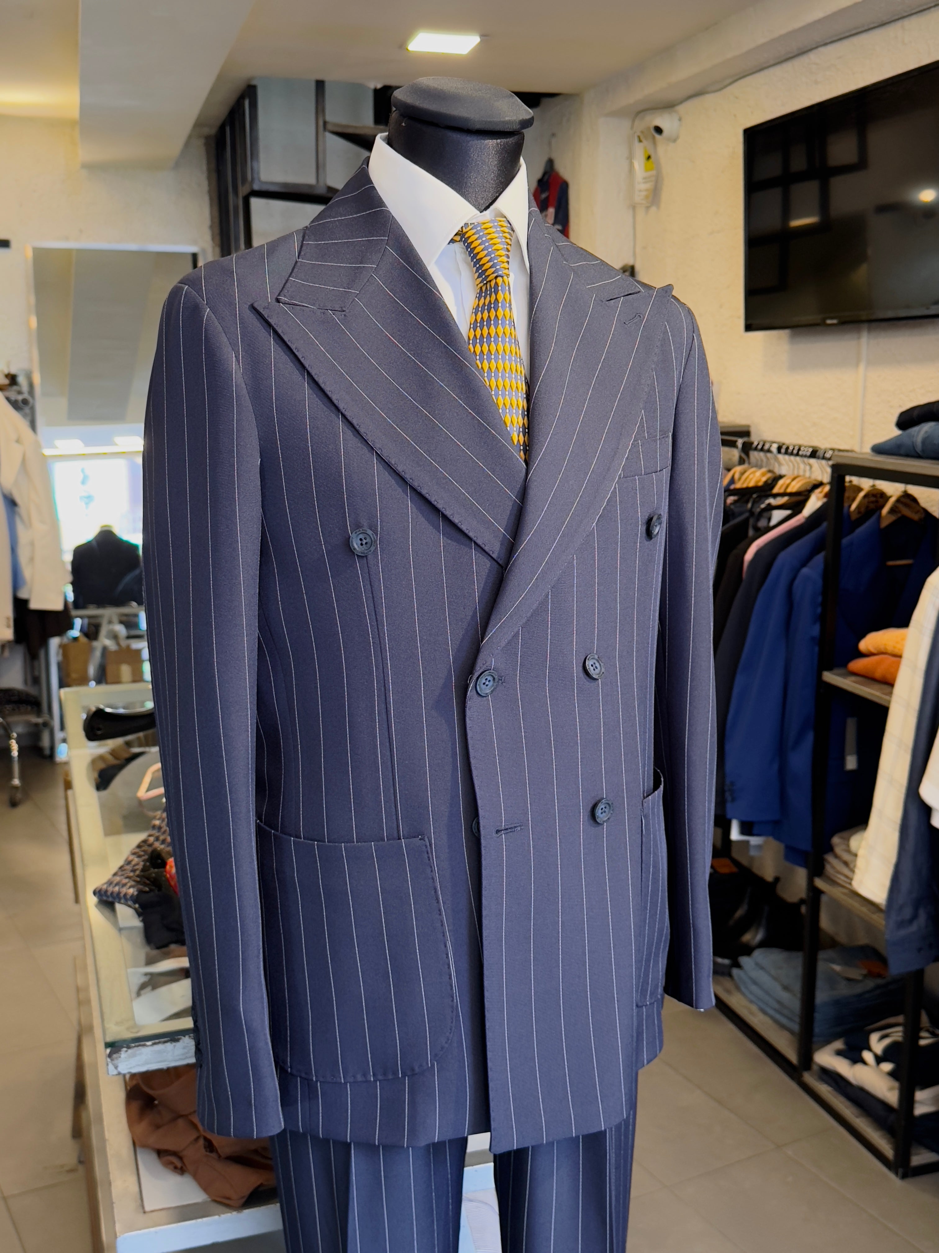 Abito Blue Doppiopetto