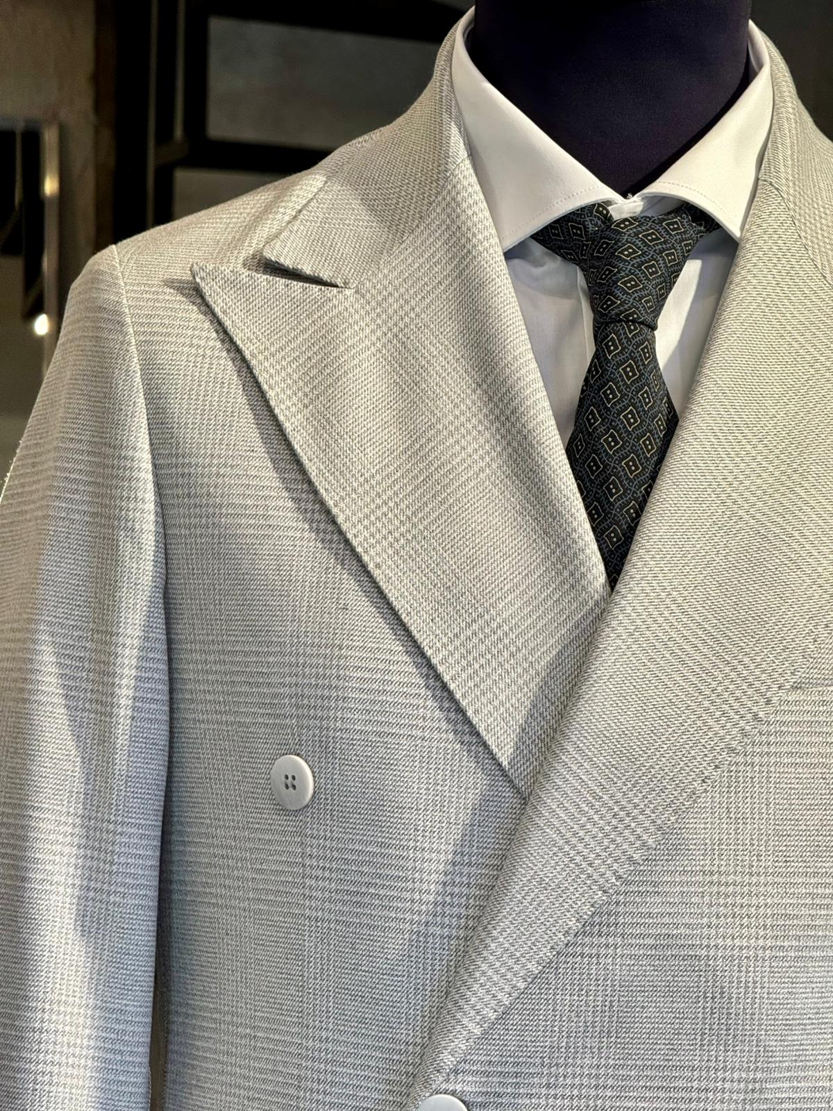 Abito Doppiopetto Grigio