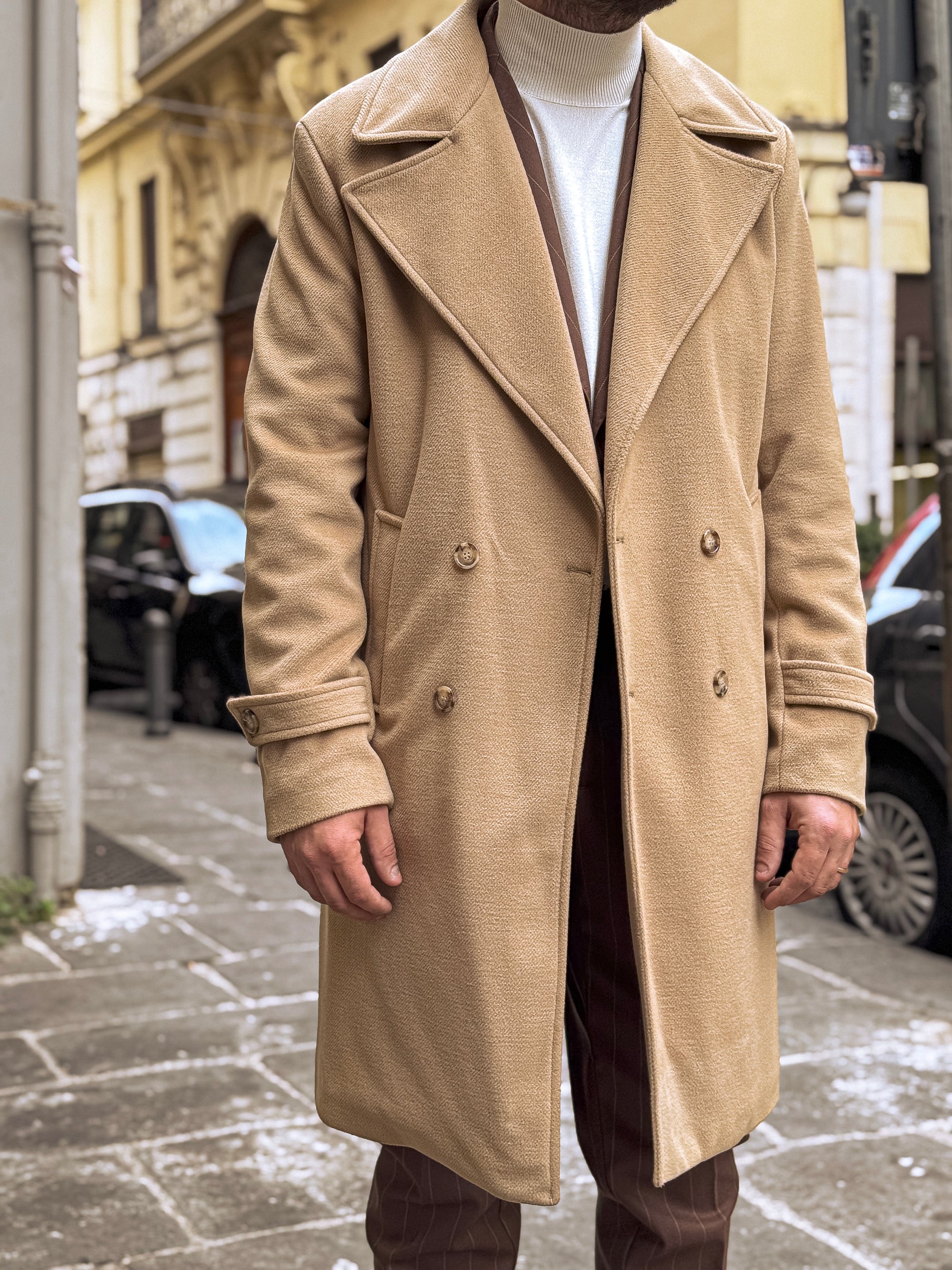 Cappotto Cammello