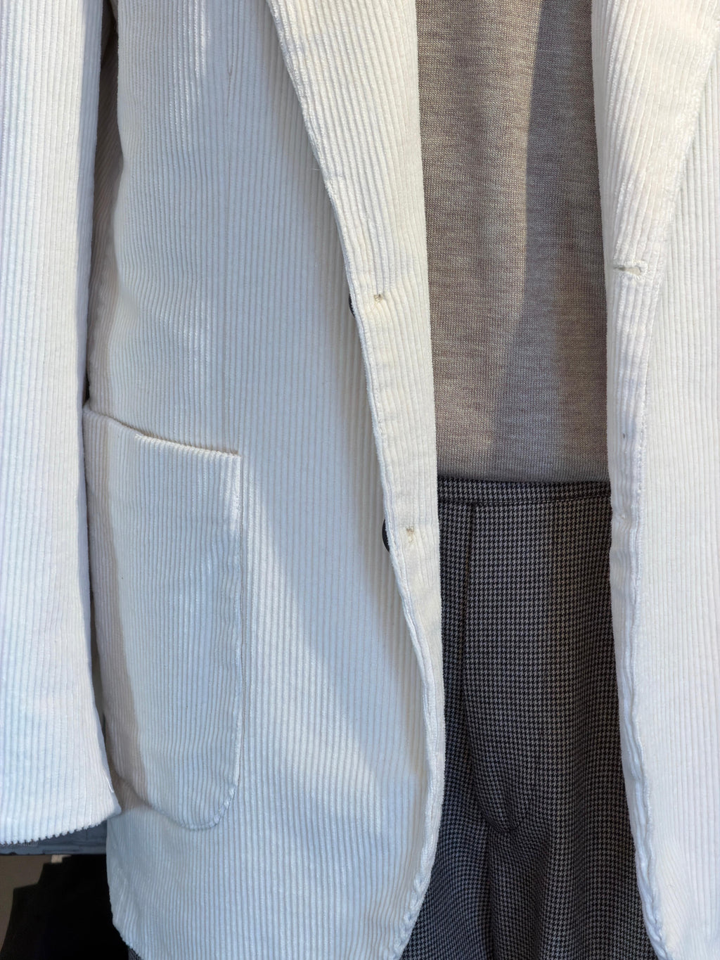 Giacca in velluto 100 Righe