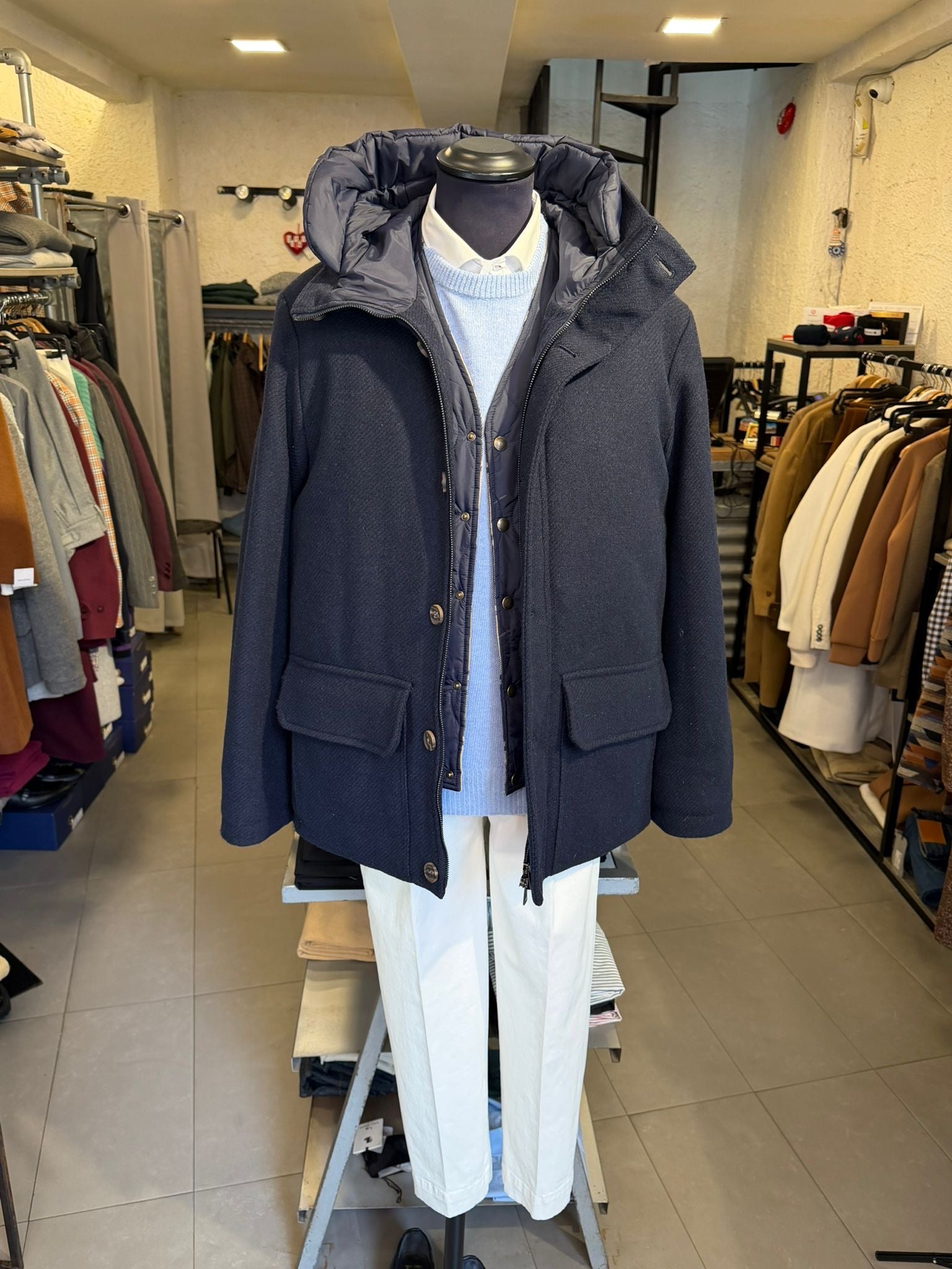 Parka in lana