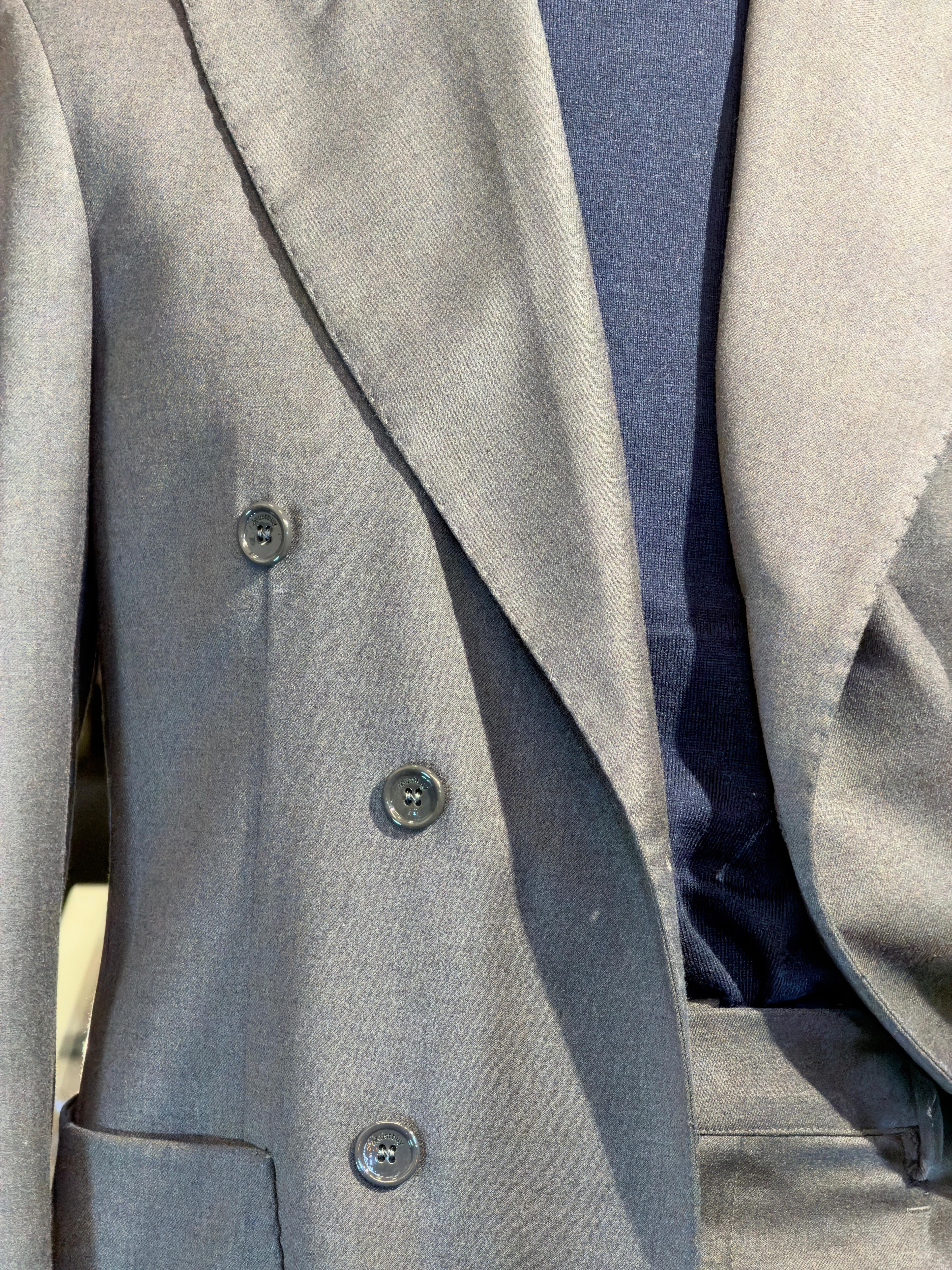 Abito Doppiopetto Grigio