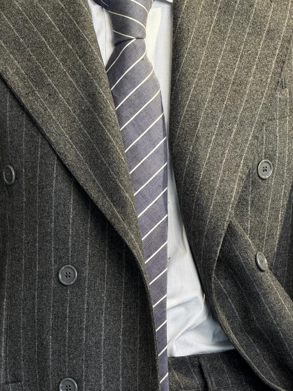 Abito Doppiopetto Grigio