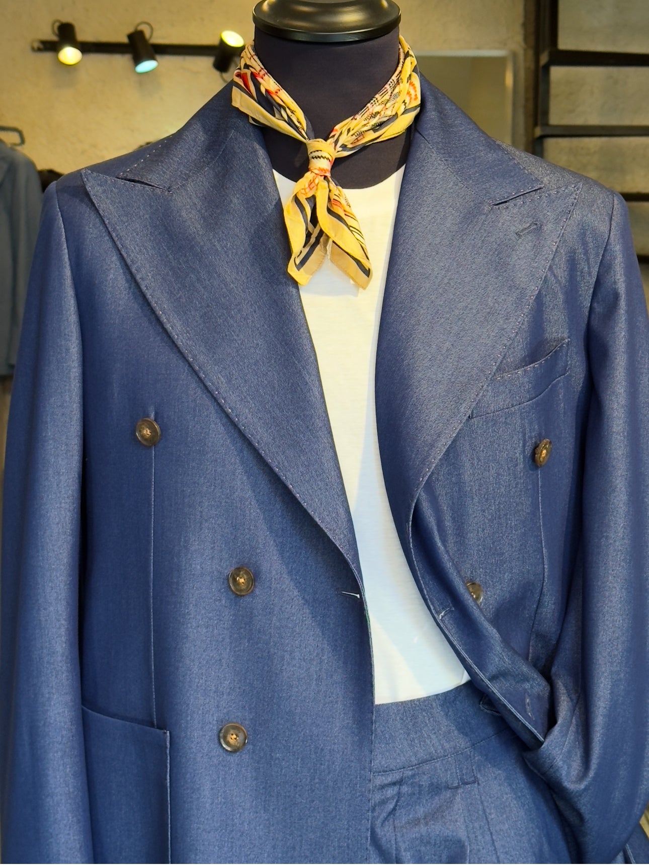 Abito Doppiopetto Denim