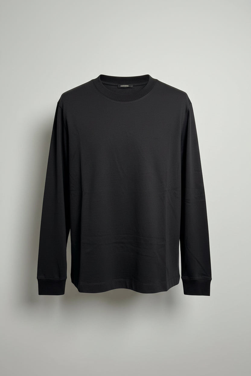 T-shirt manica lunga filo di Scozia