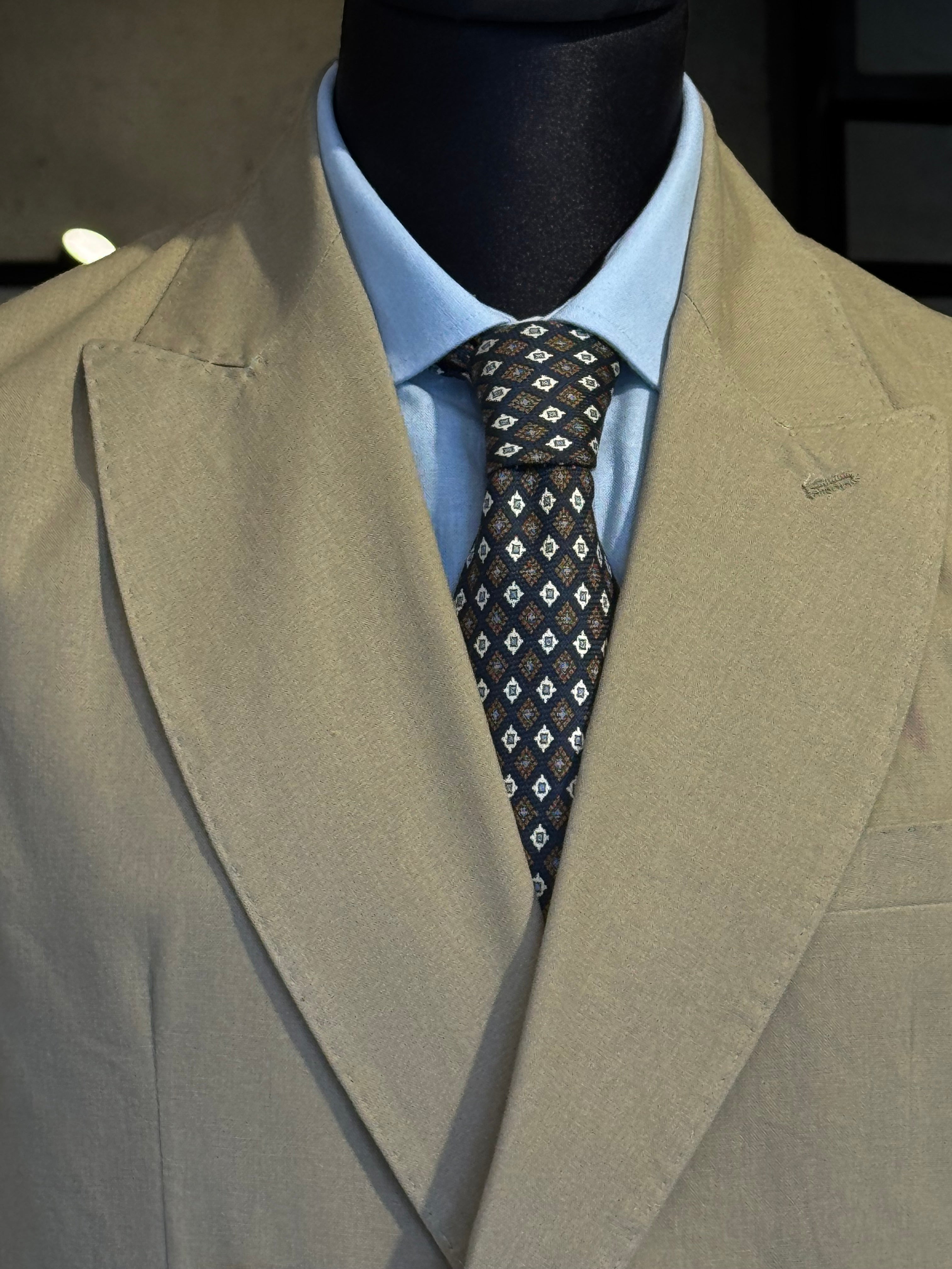 Abito in Lino Doppiopetto