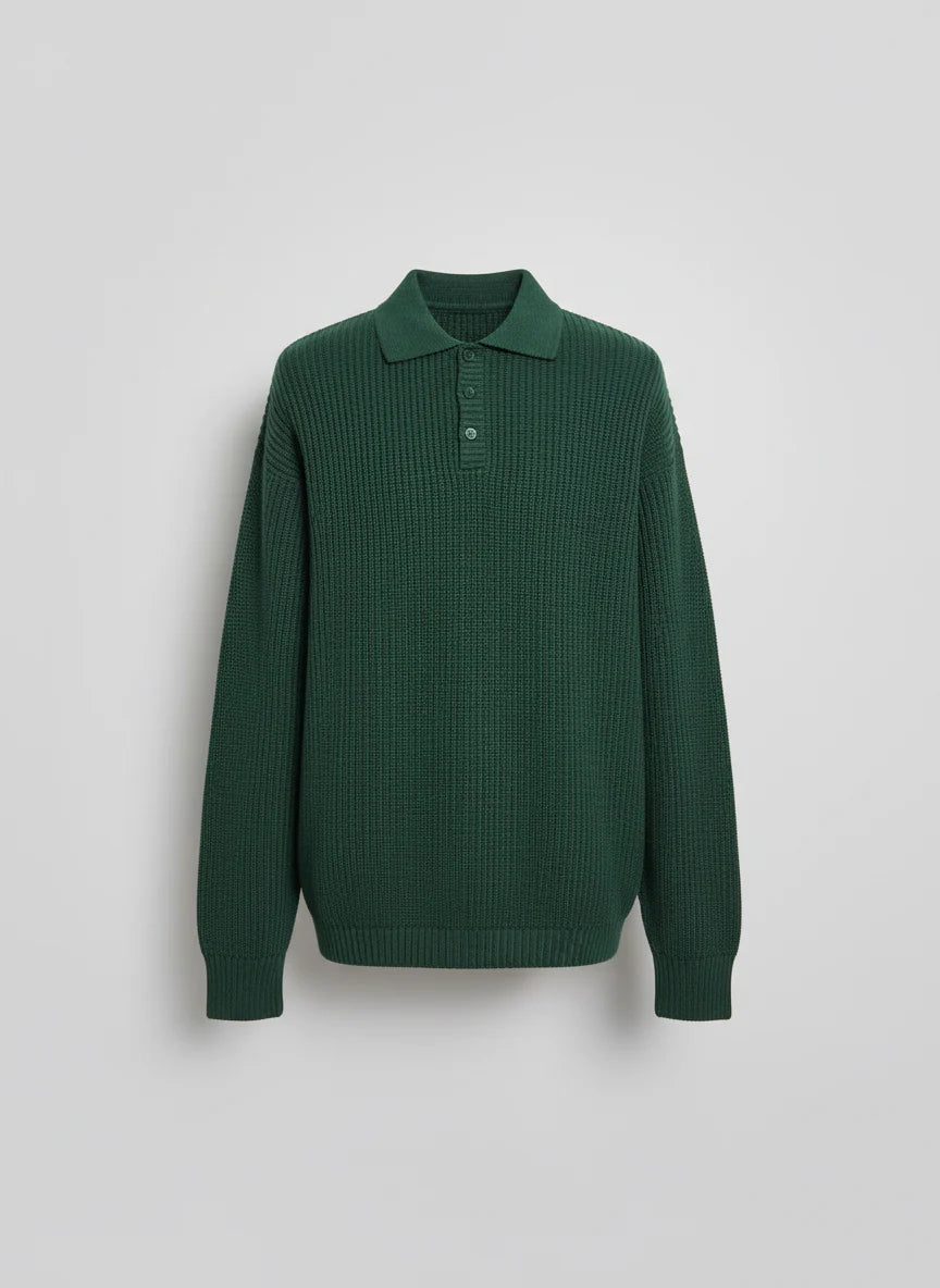 Polo oversize in cotone