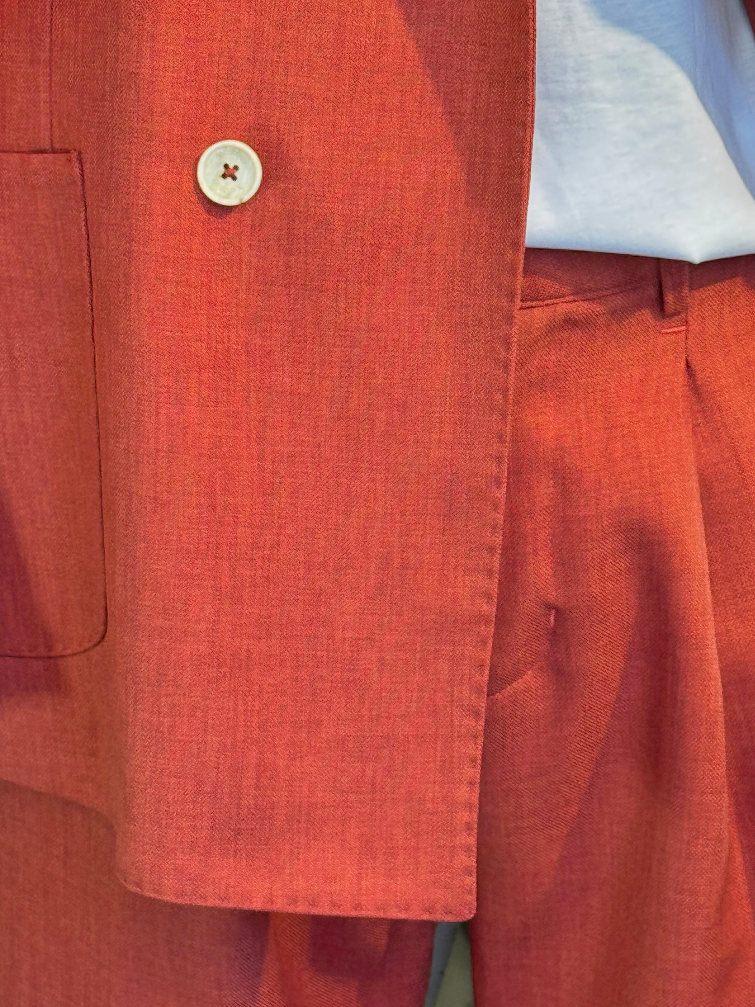 Abito Doppiopetto Ruggine