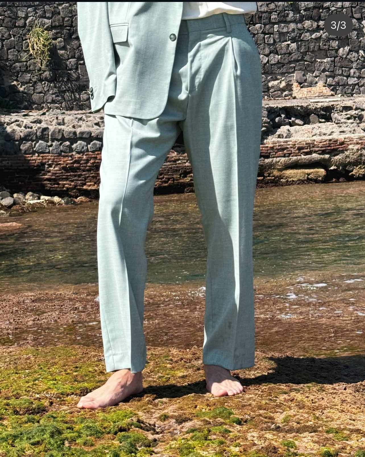 Abito Monopetto verde marino