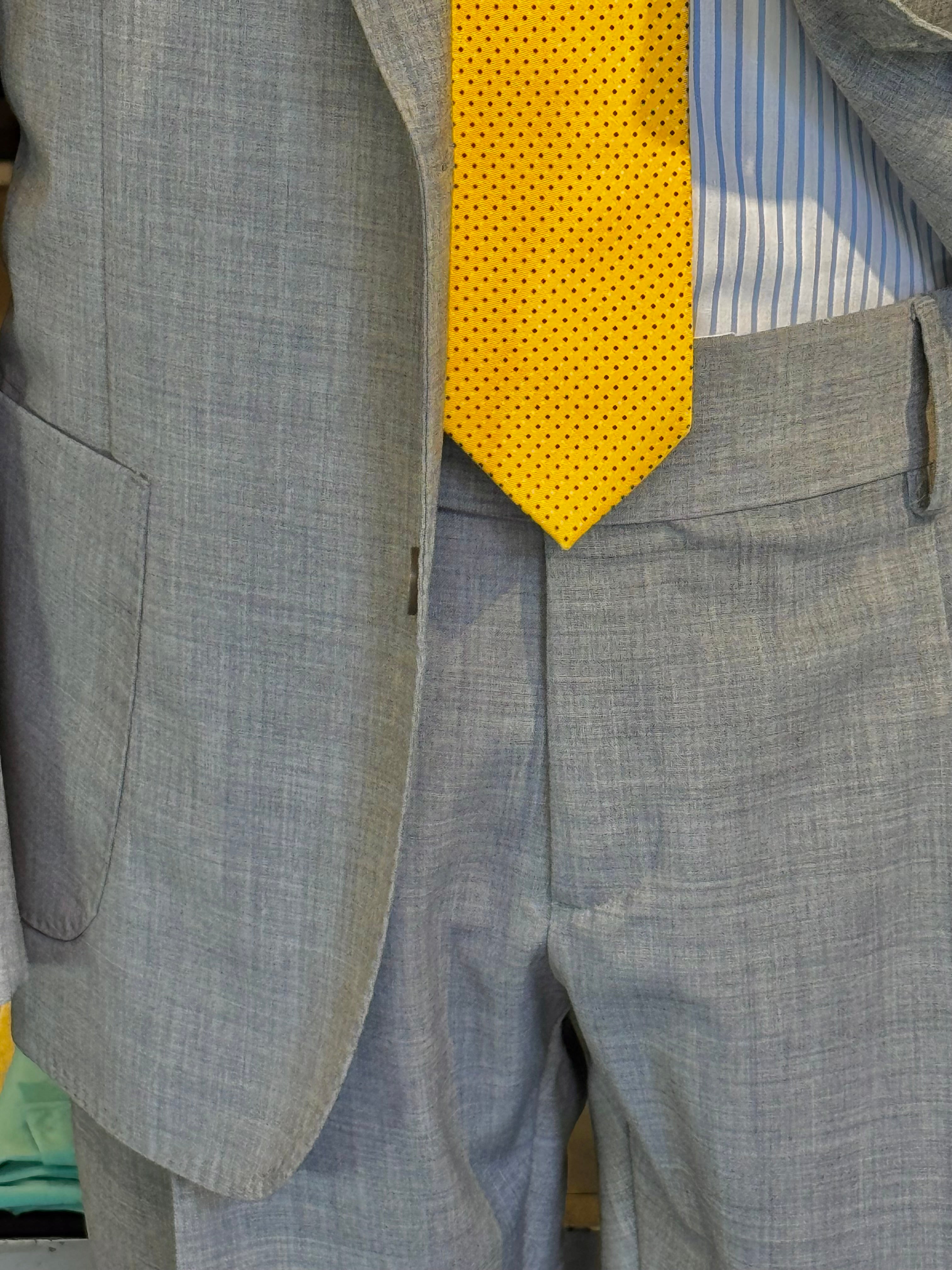 Abito Monopetto Grigio