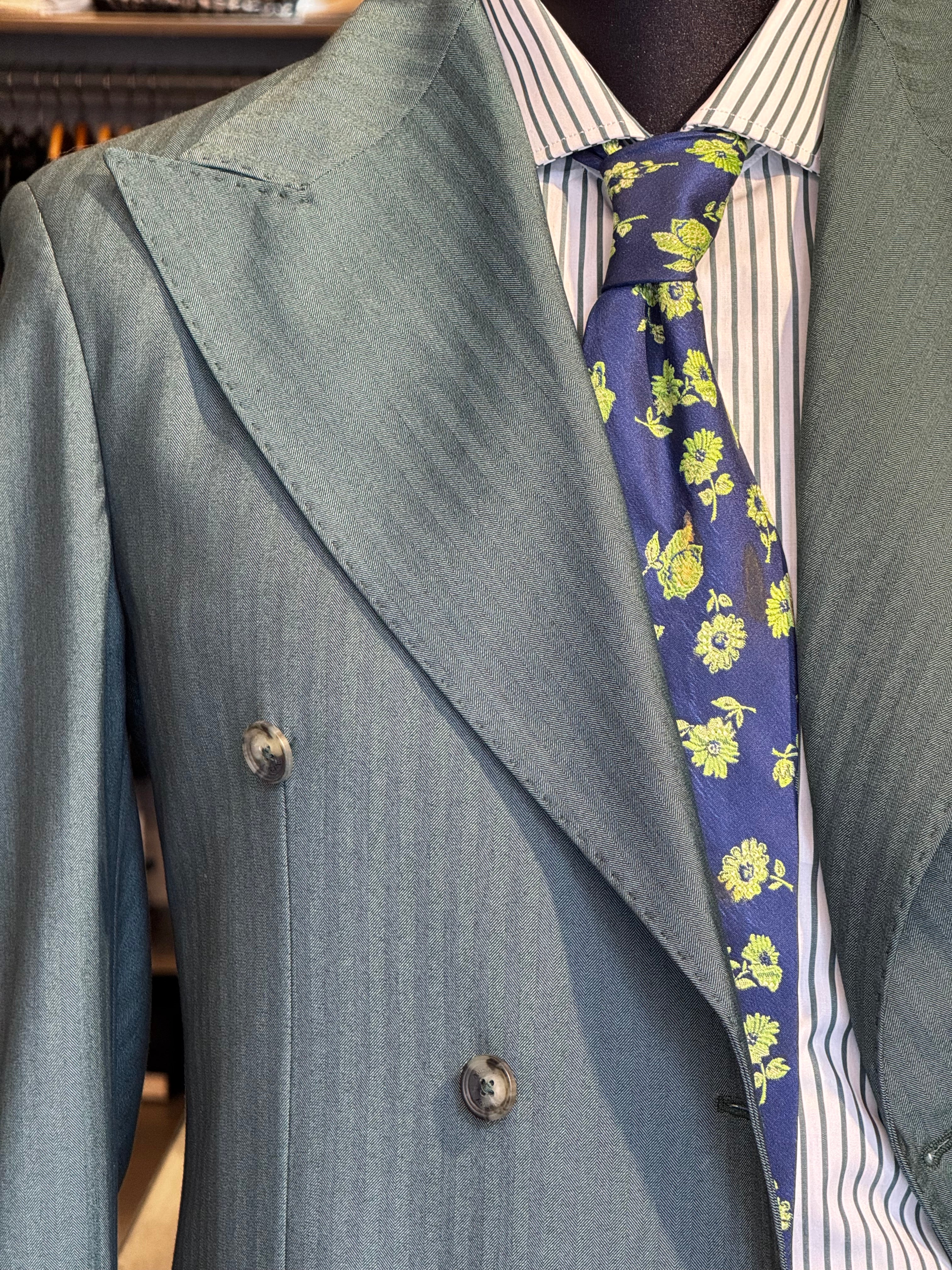 GIACCA Doppiopetto Verde Solaro