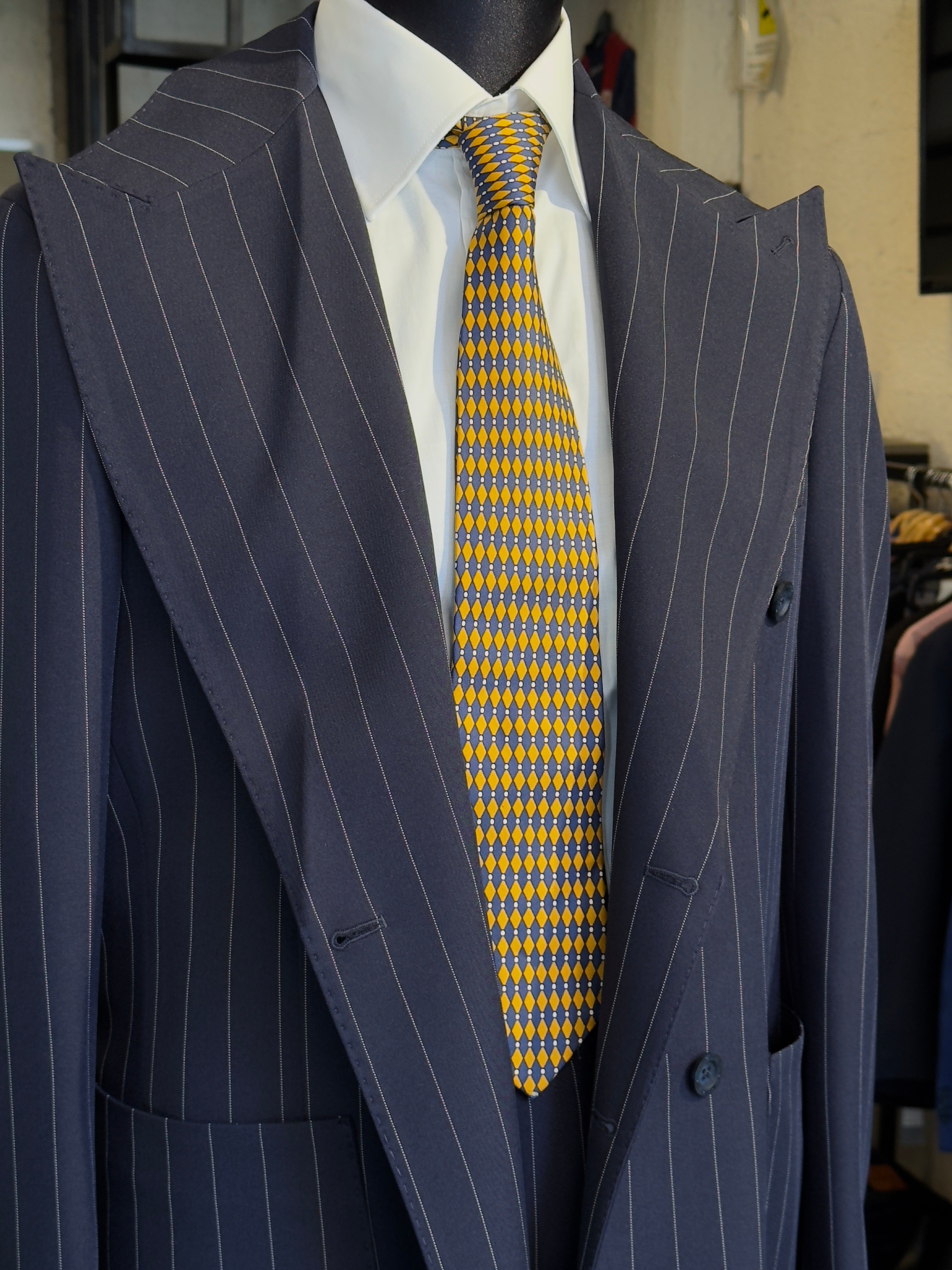 Abito Blue Doppiopetto