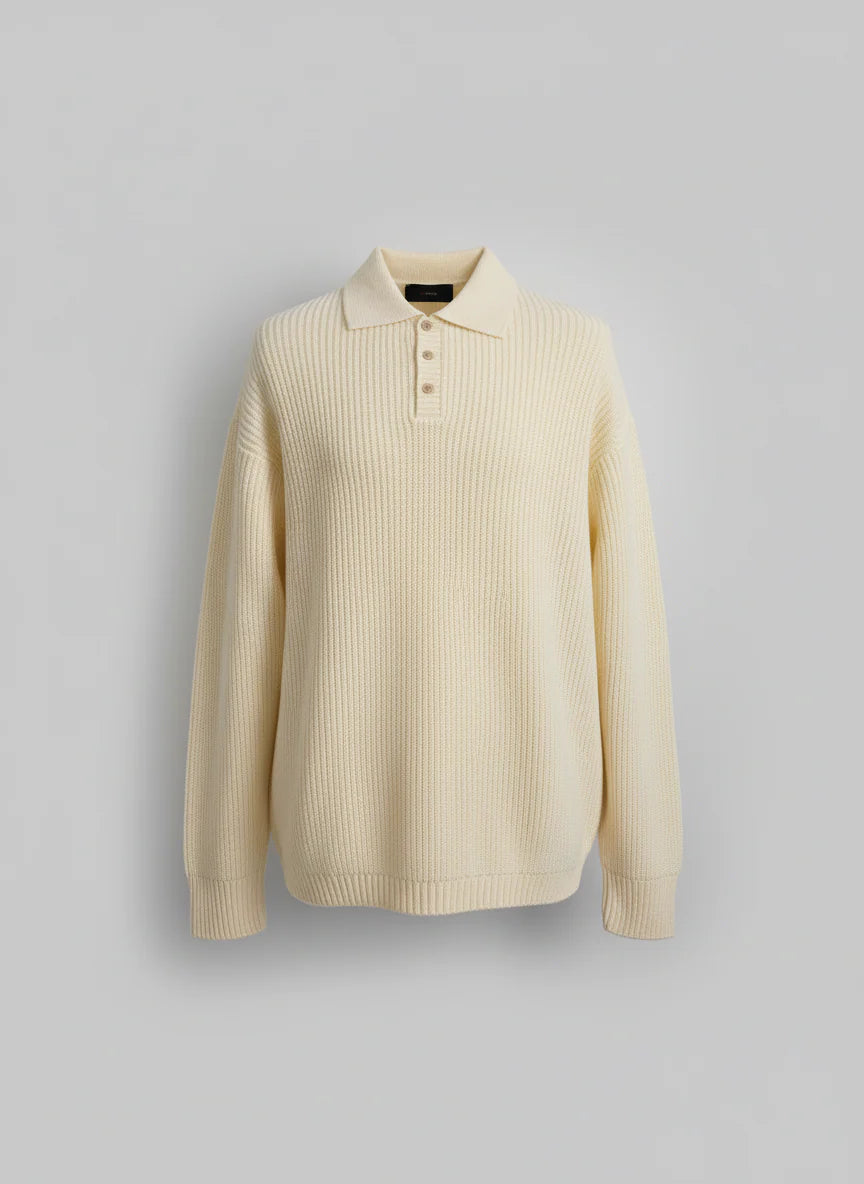 Polo oversize in cotone