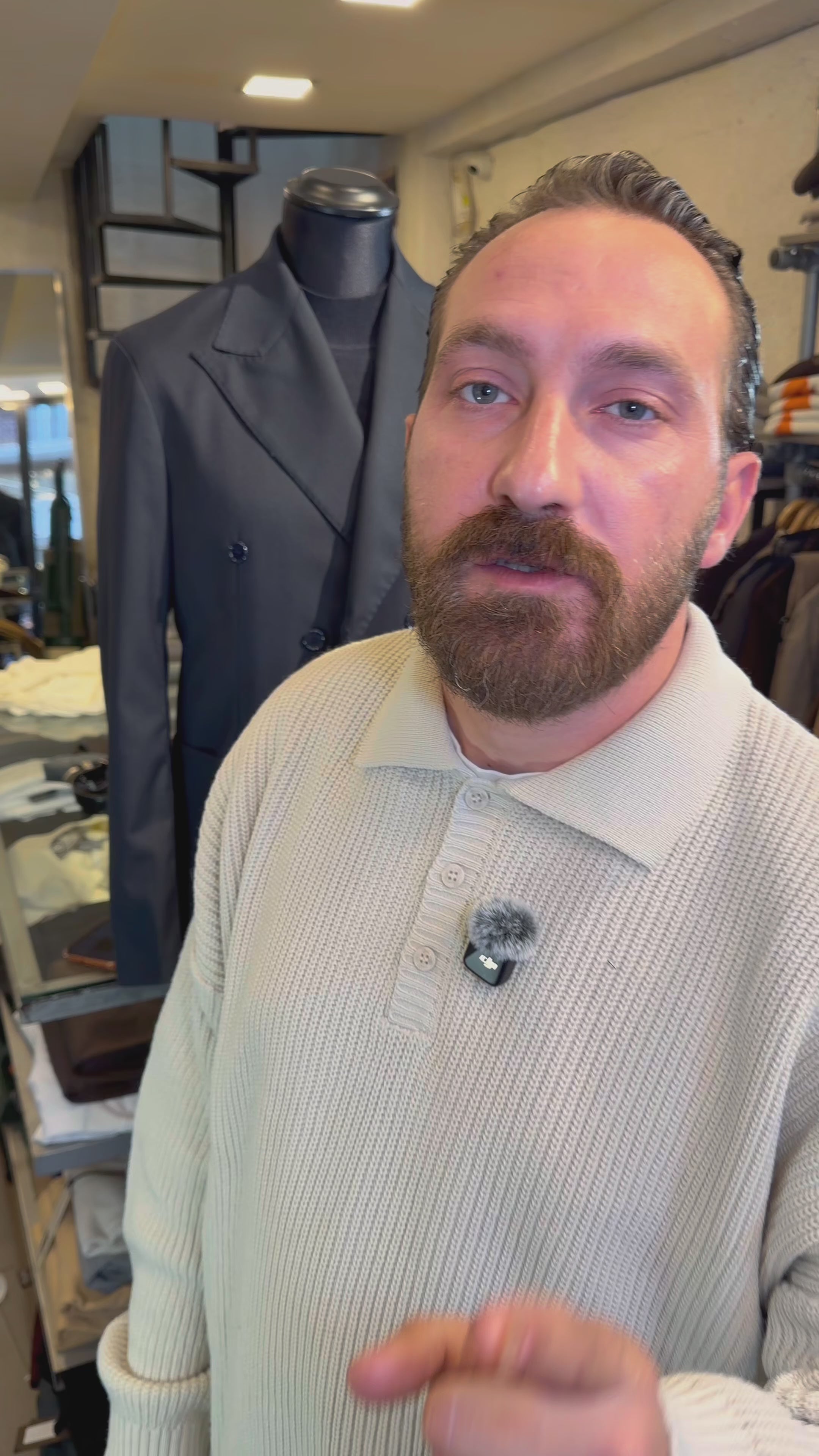 Abito blue tex flanella